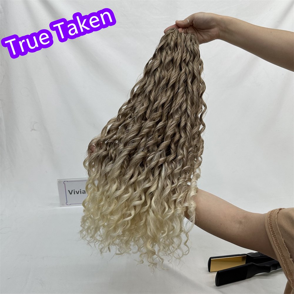 Wholesale 22inch ariel curl Bulk hair jessica curl crochet hair premium kanekalon fiber curly ruso hair crochet kinky curl