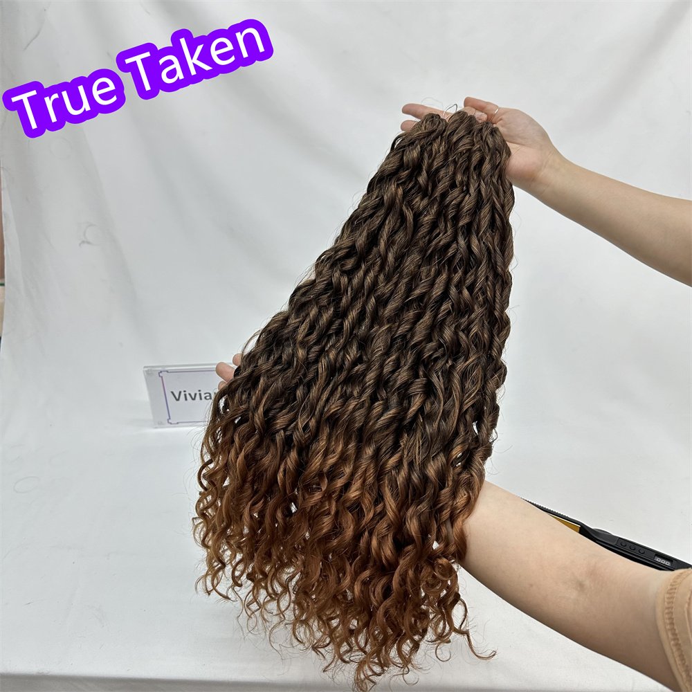 Wholesale 22inch ariel curl Bulk hair jessica curl crochet hair premium kanekalon fiber curly ruso hair crochet kinky curl