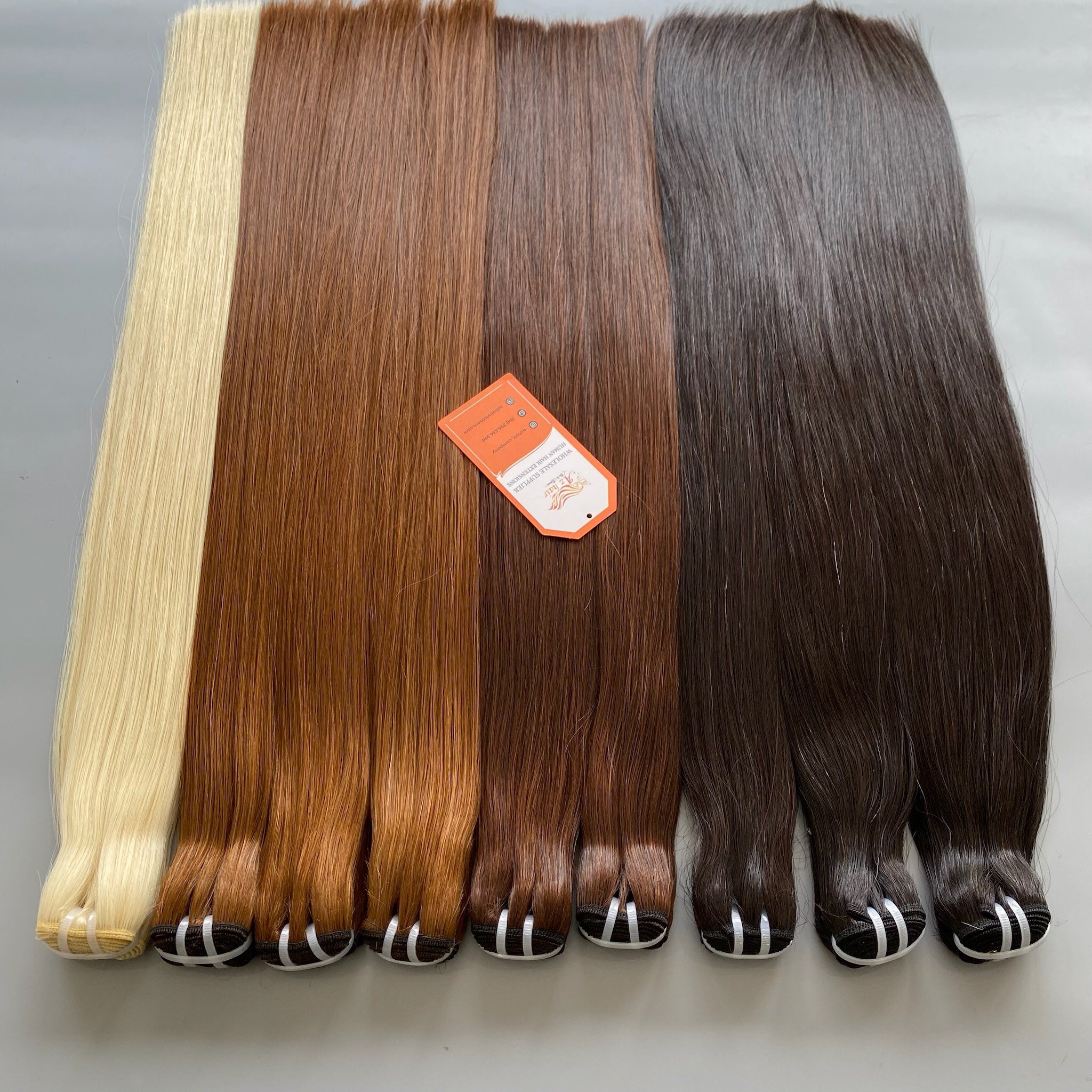 High Quality Weft Hair Customized Color No Tangle Raw Vietnamese Hair Wholesale Price