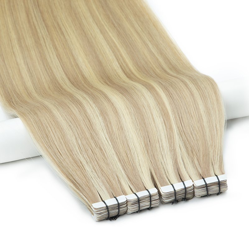 High Quality 100% European Skin Weft Tape In Hair Extension Remy Russian Tape Human Hair Extension