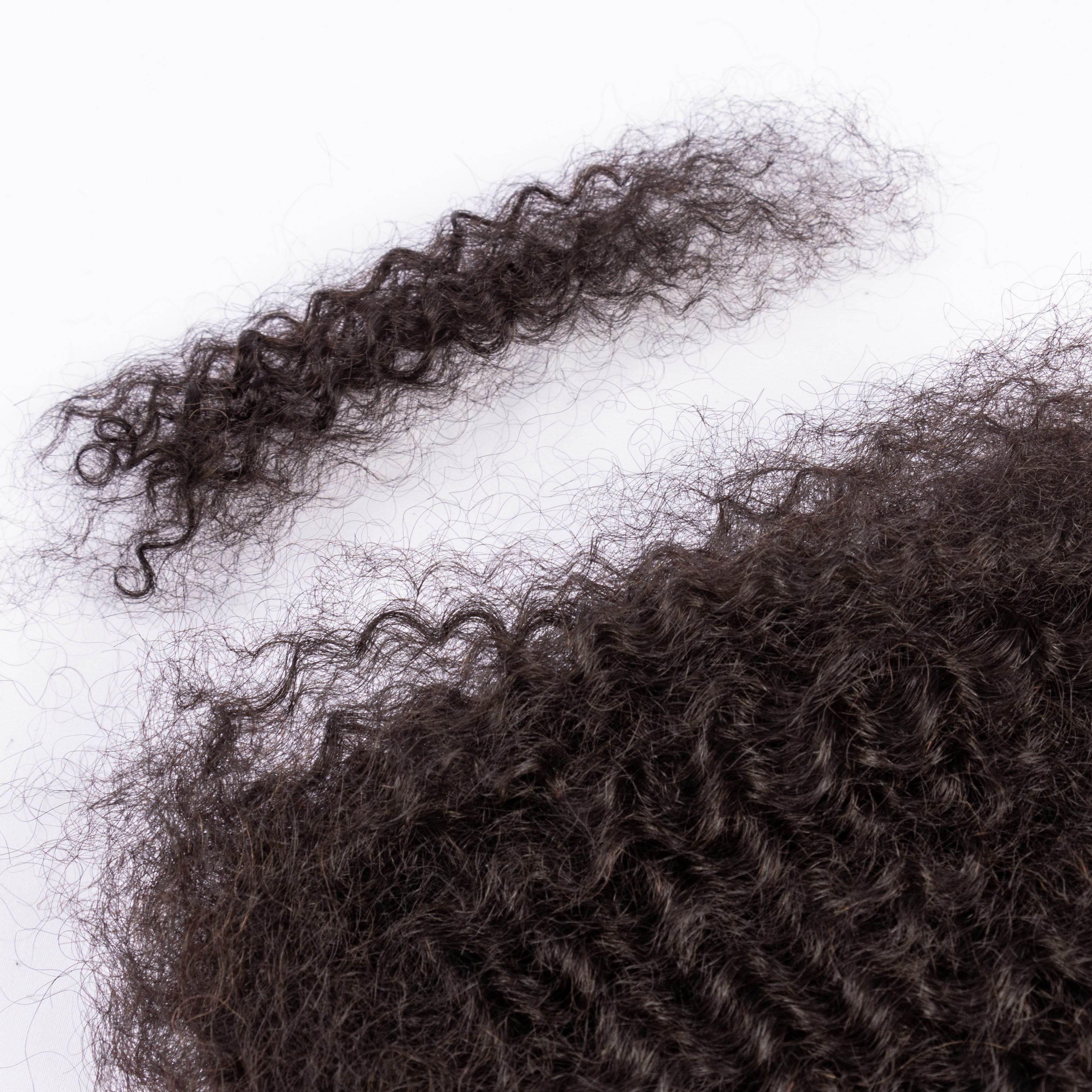 Shoumei 100% Raw Brazilian Human Hair Natural Black Afro Kinky Bulk Human Hair For Microtwist