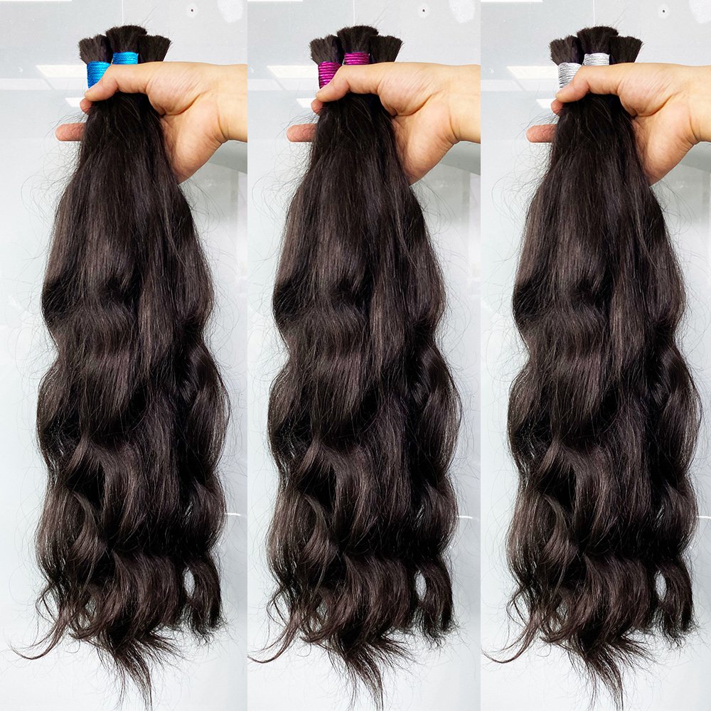 Free Ship To Brazil Vietnam Hair Human Virgin Hair Bulk Brazilian Human Hair Extensions 10a Grade Cabelo Humano