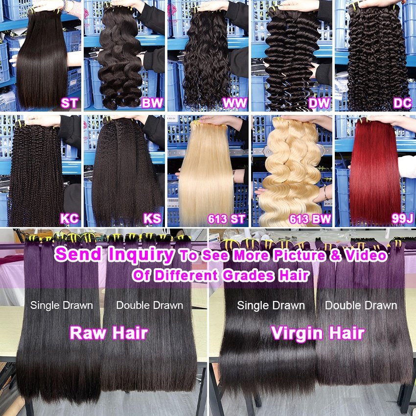 Wholesale Brazilian Water Wave Human Hair Extension Bundles Vendor 12A Raw Virgin Cuticle Aligned Body Wave Human Hair Bundles