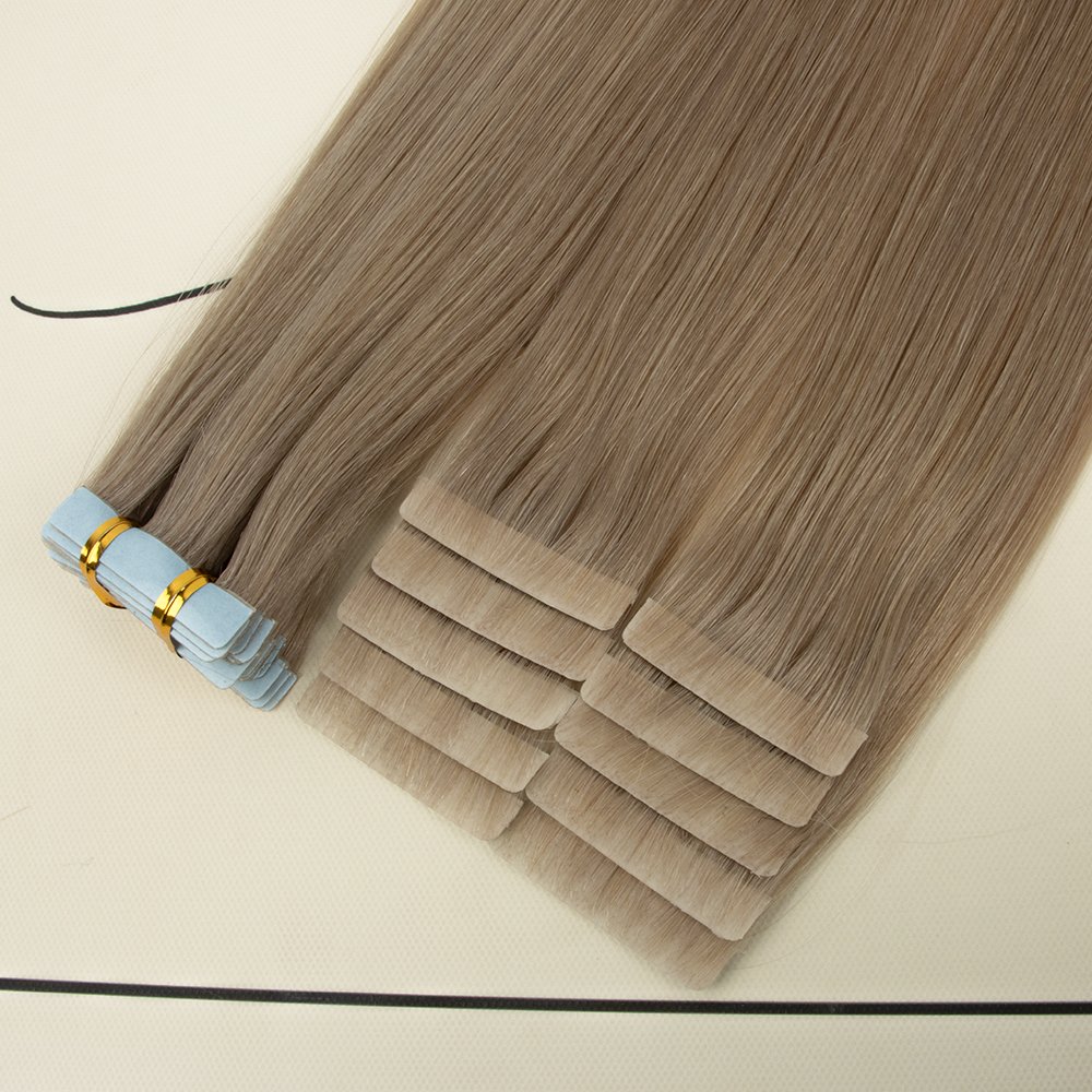 Burmese Raw Donor Straight Hair Bundle+ Invisible Genius Weft+Flat Weft+Tape In Remy Virgin Human Hair Extensions Injection