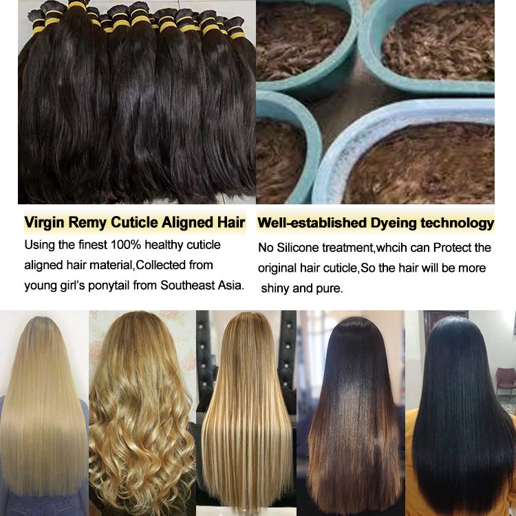 Keratin Tip Extension 100% Remy Cuticle Aligned Human Hair U I K Flat Tip human hair Extension Wholesale