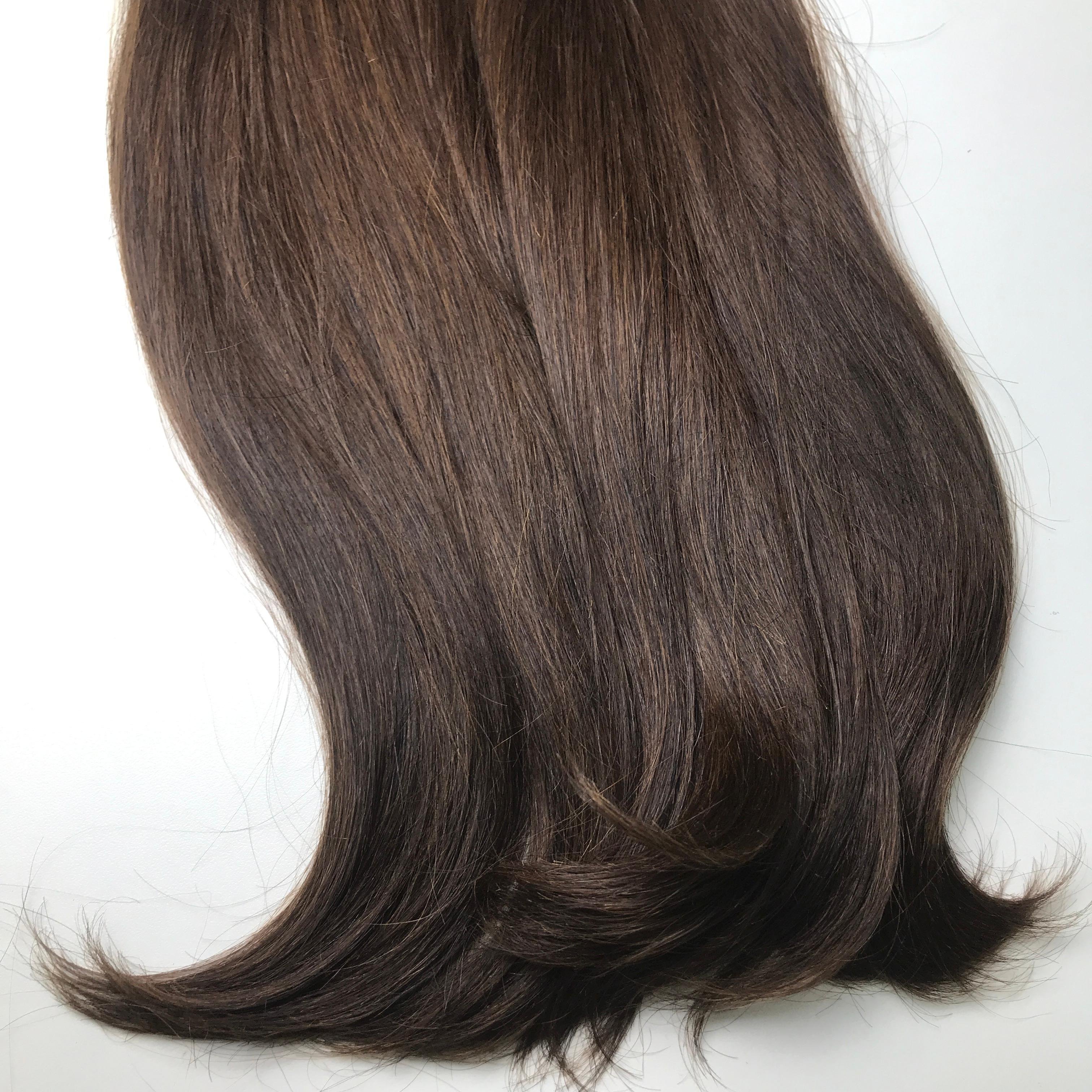 100% Virgin Remy Human Extention Hair Real Human Hair For Resell, Y Tip Hair Extensions Long Lasting