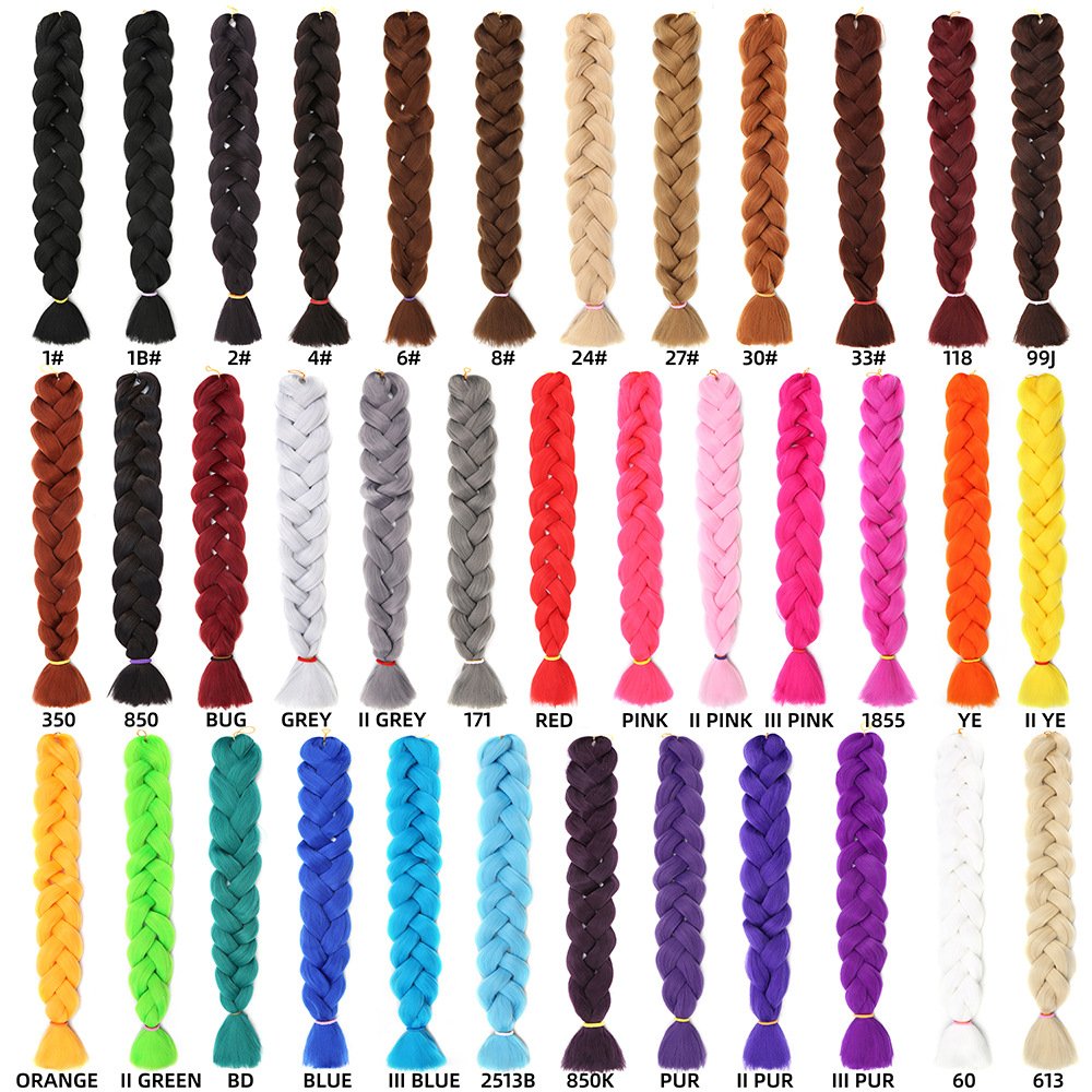 Wholesale Pre Stretched 82 Inch Black Braiding Hair Extensions Natural Braiding Hair Soft Yaki Braiding Hair