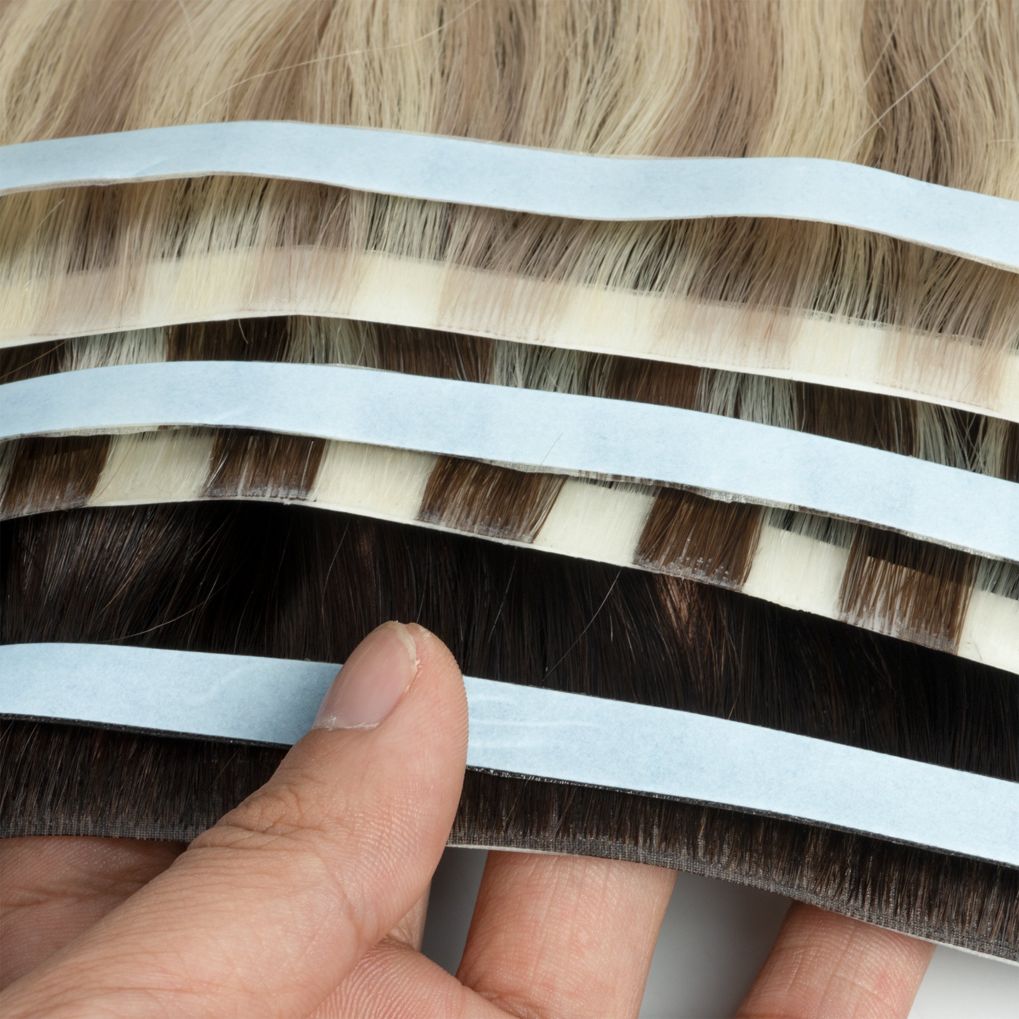High Quality Virgin Invisible Tape Hair Invisible Hair Remy Double Drawn Tape Human Hair Extension