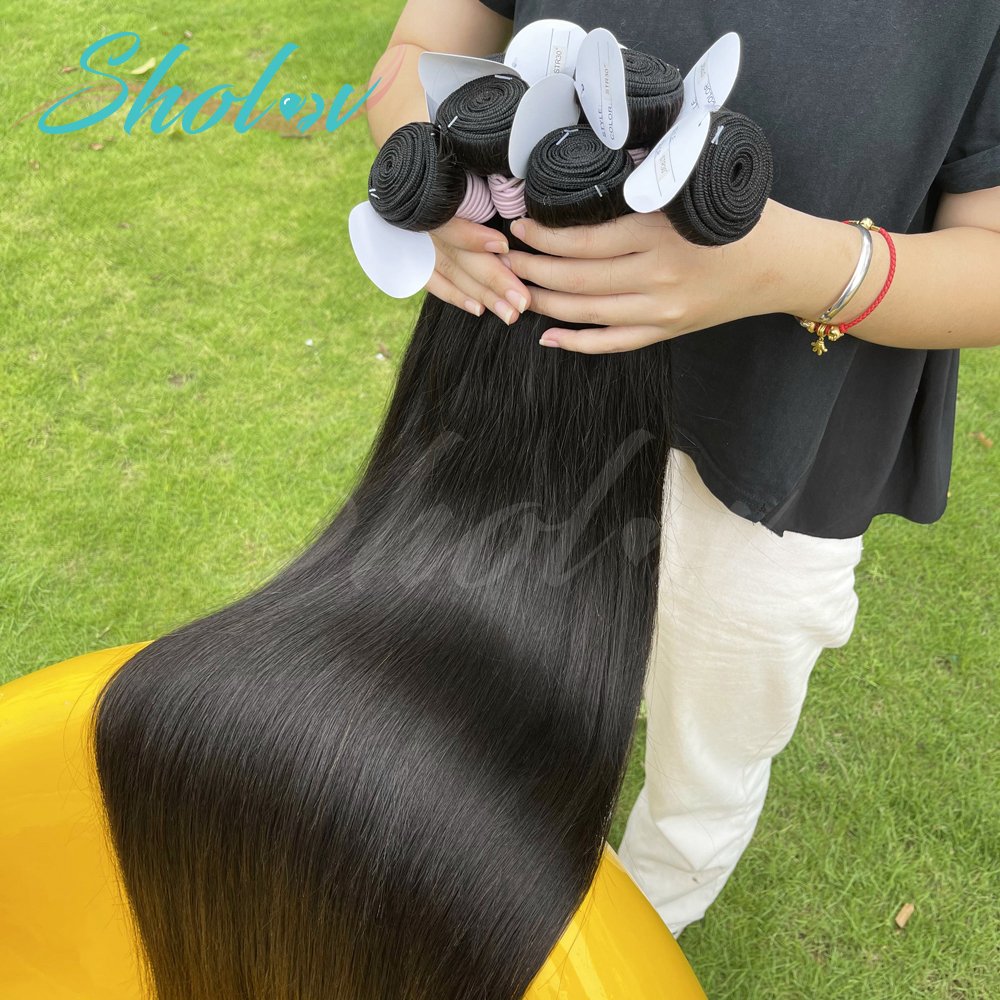 Unprocessed Mink Virgin Human 12A Grade Raw Brazilian Hair Bundles Cuticle Aligned Natural Hair Vendor Human Hair Extension