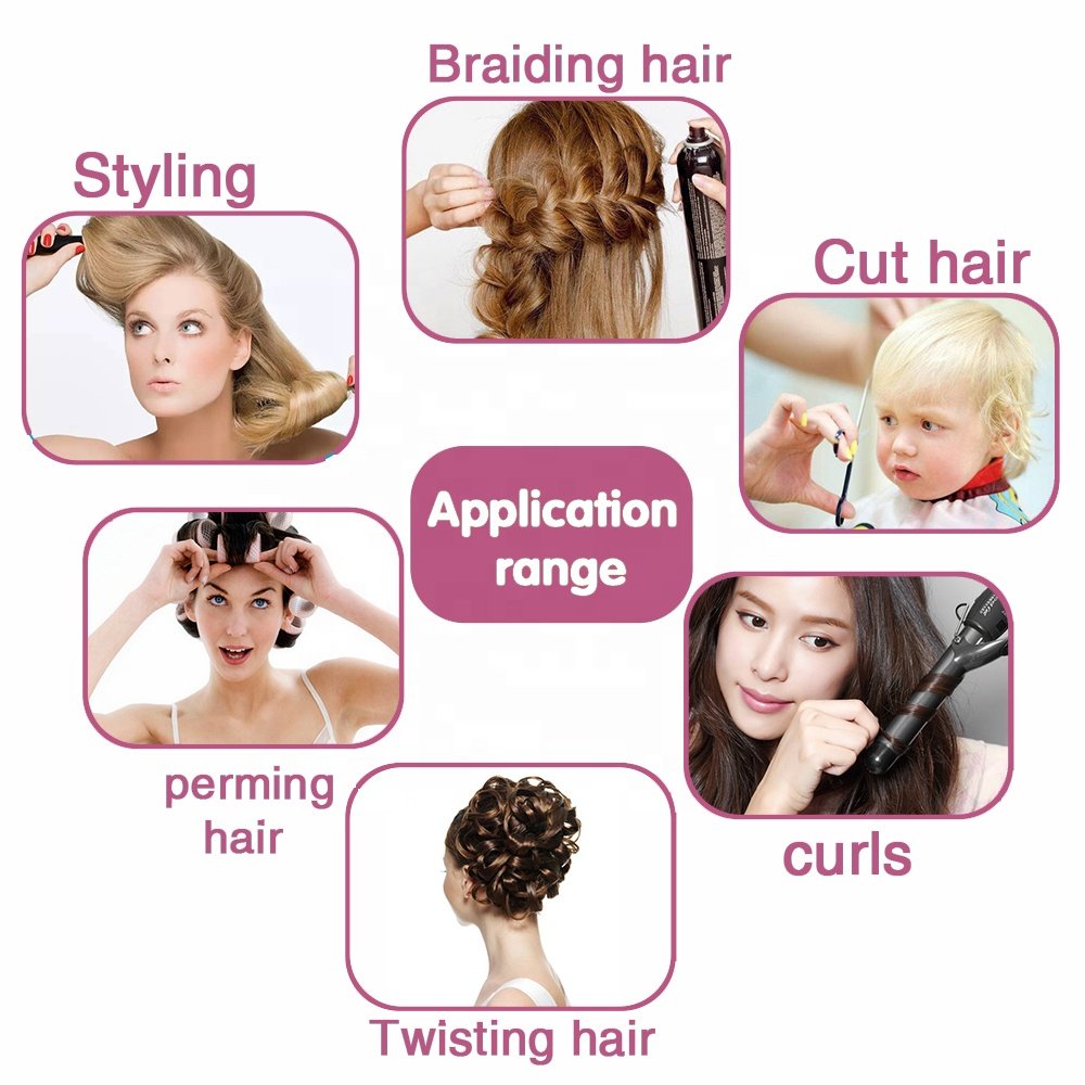 Artificial synthetic fiber hair treatment Human Hair Extension mannequin training head with hair Beauty Star-Mannequin Head