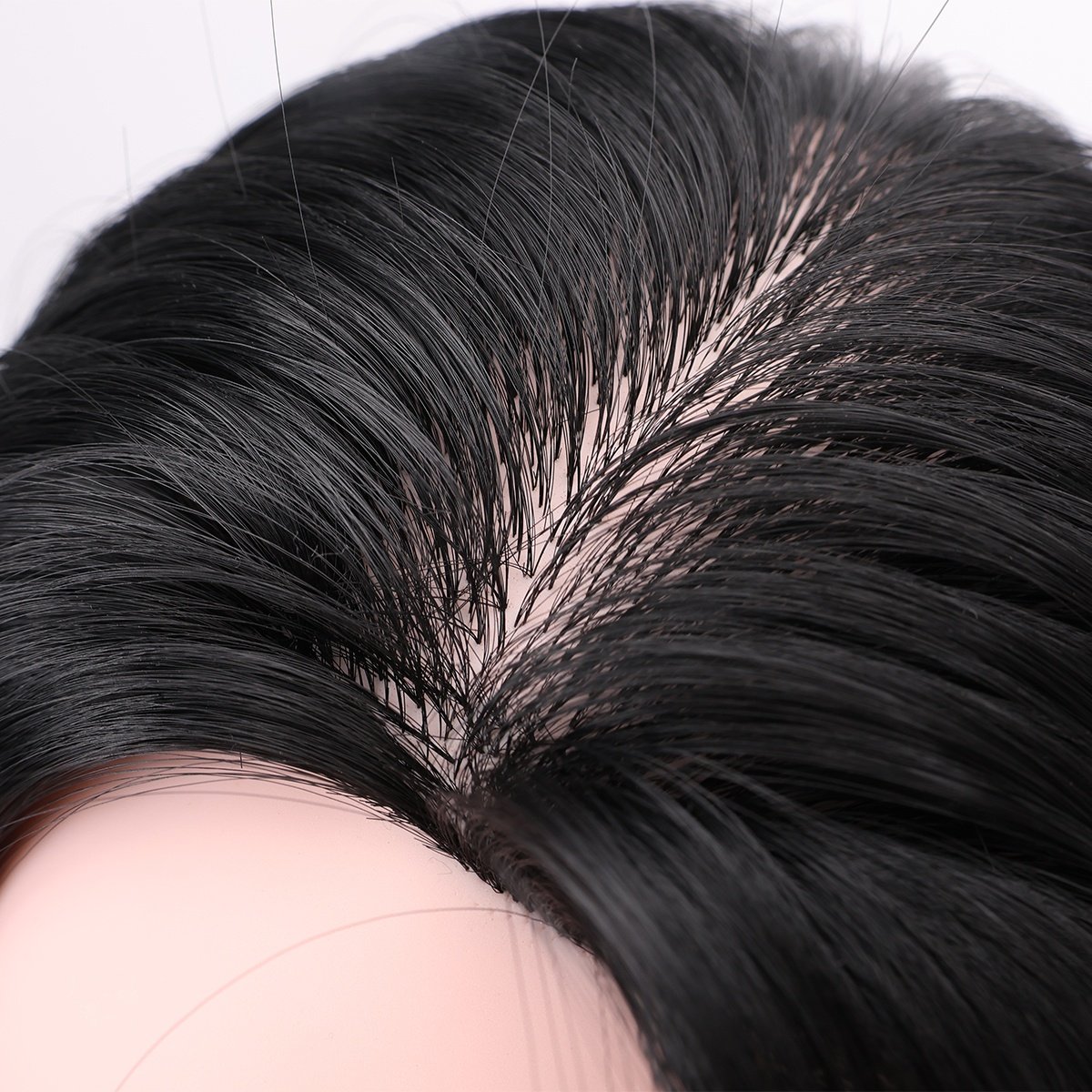 Artificial synthetic fiber hair treatment Human Hair Extension mannequin training head with hair Beauty Star-Mannequin Head