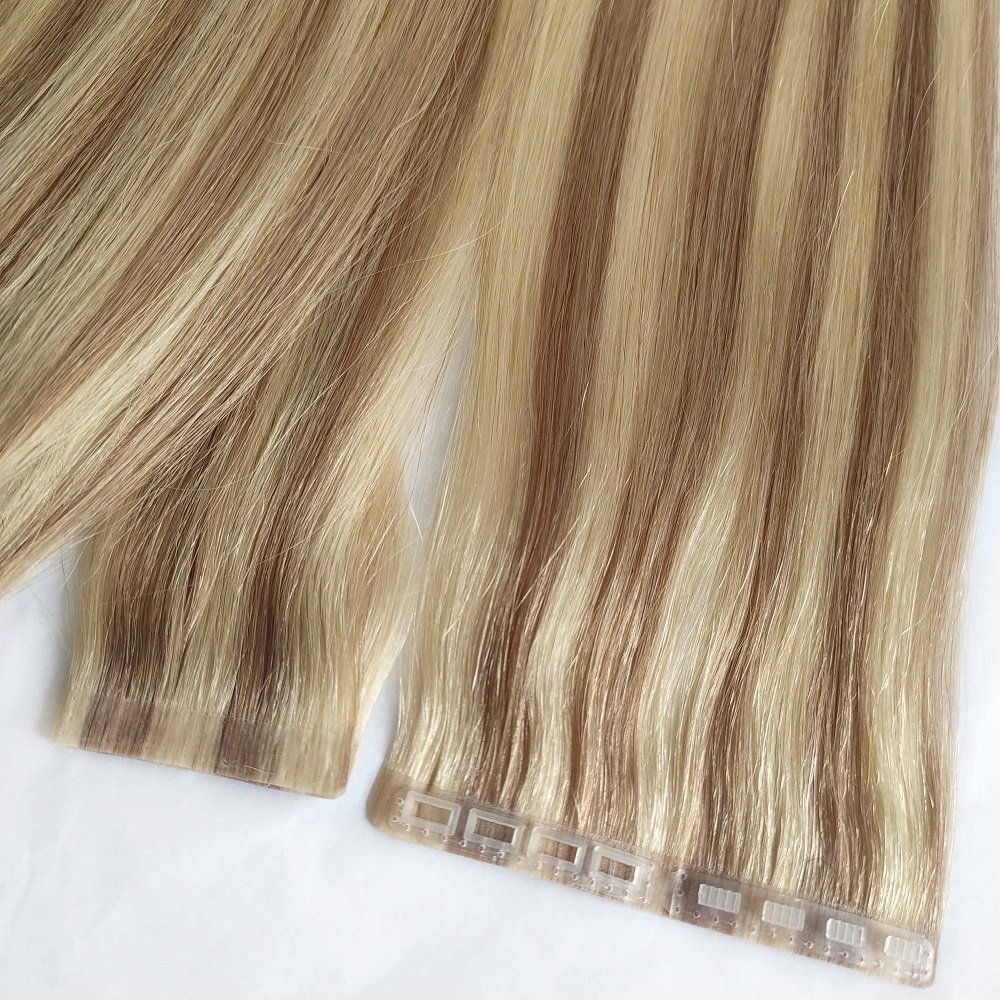 Latest Fashion Wholesale Factory Double Drawn Snap Fastener Clip Button PU Buckle Remy Human Hair Extension