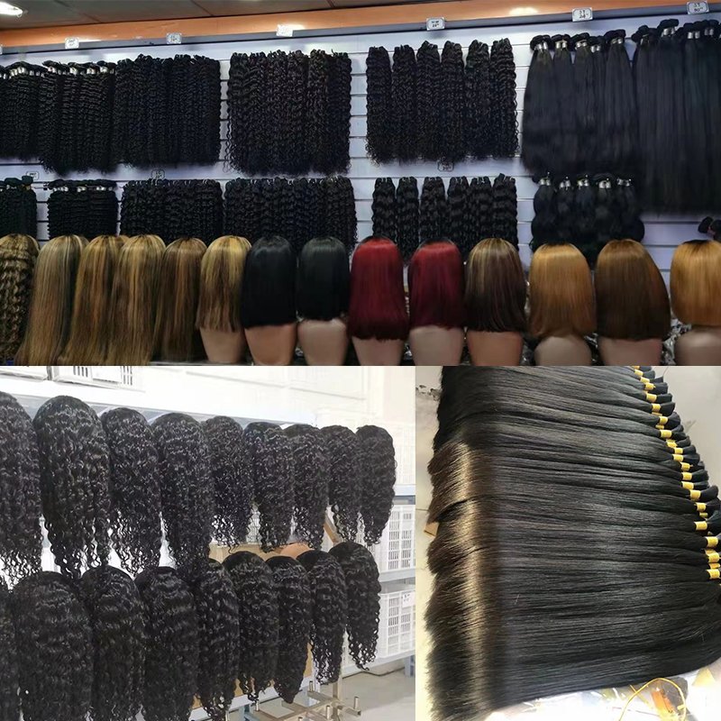 Bone Straight Brazilian Human Hair Extension Raw Hair Bundles Mink Brazilian Hair Product