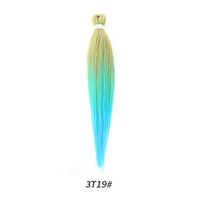 wholesale 1 2 3 pack pre stretched 100% kanekalons braiding bundles hair extension for black people wholesale