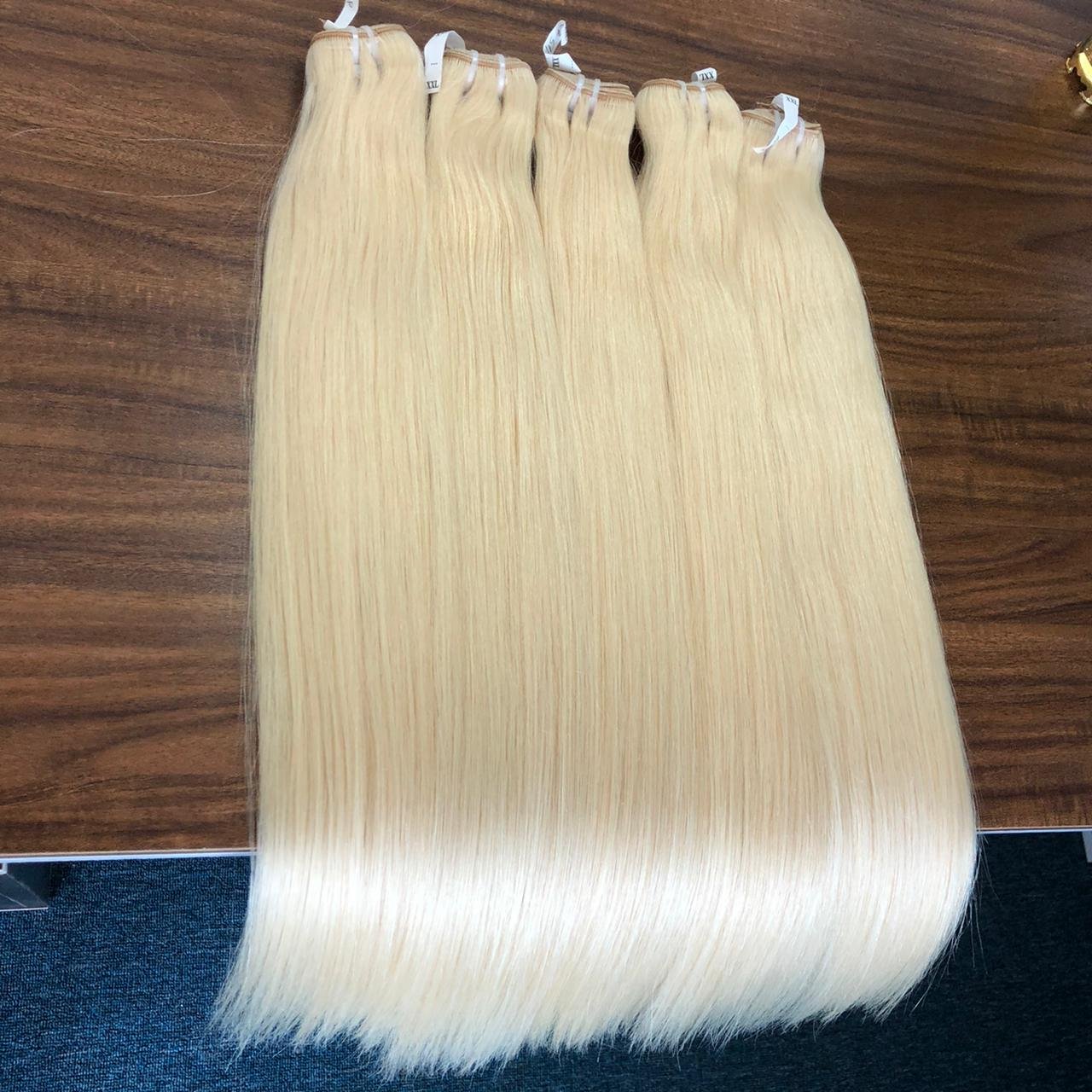 wholesale raw virgin cuticle aligned hair weave bundle Human Hair Extensions straight silky and smooth Vietnamese human hair