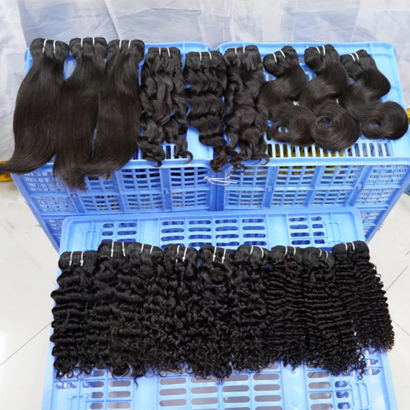 Wholesale Vendor Virgin Brazilian Hair Weave Bundle Bundle Cuticle Aligned Soft Wave Curl Styles Raw Human Hair