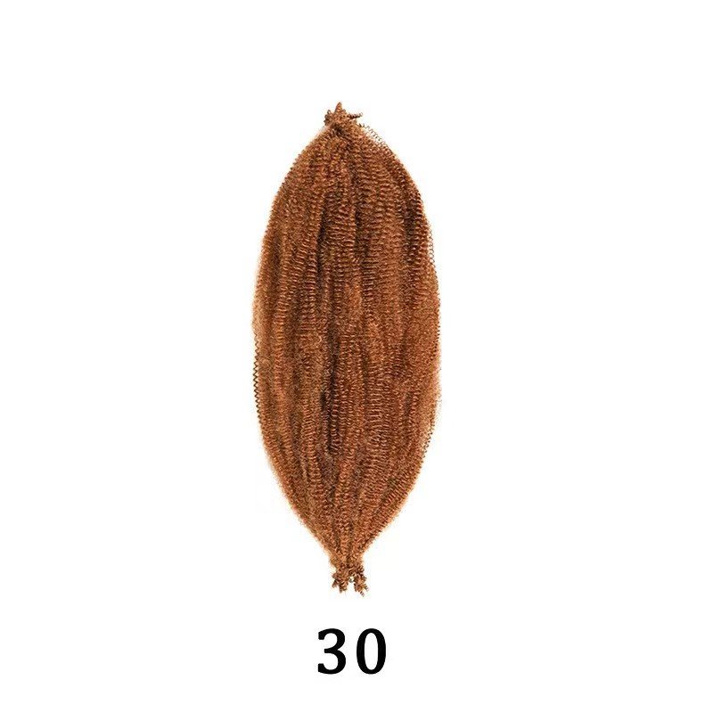 Factory Price Twist Afro Kinky Spring Marley Braid Hair Braiding Synthetic Fiber Natural Hair spring afro yanky twist marley