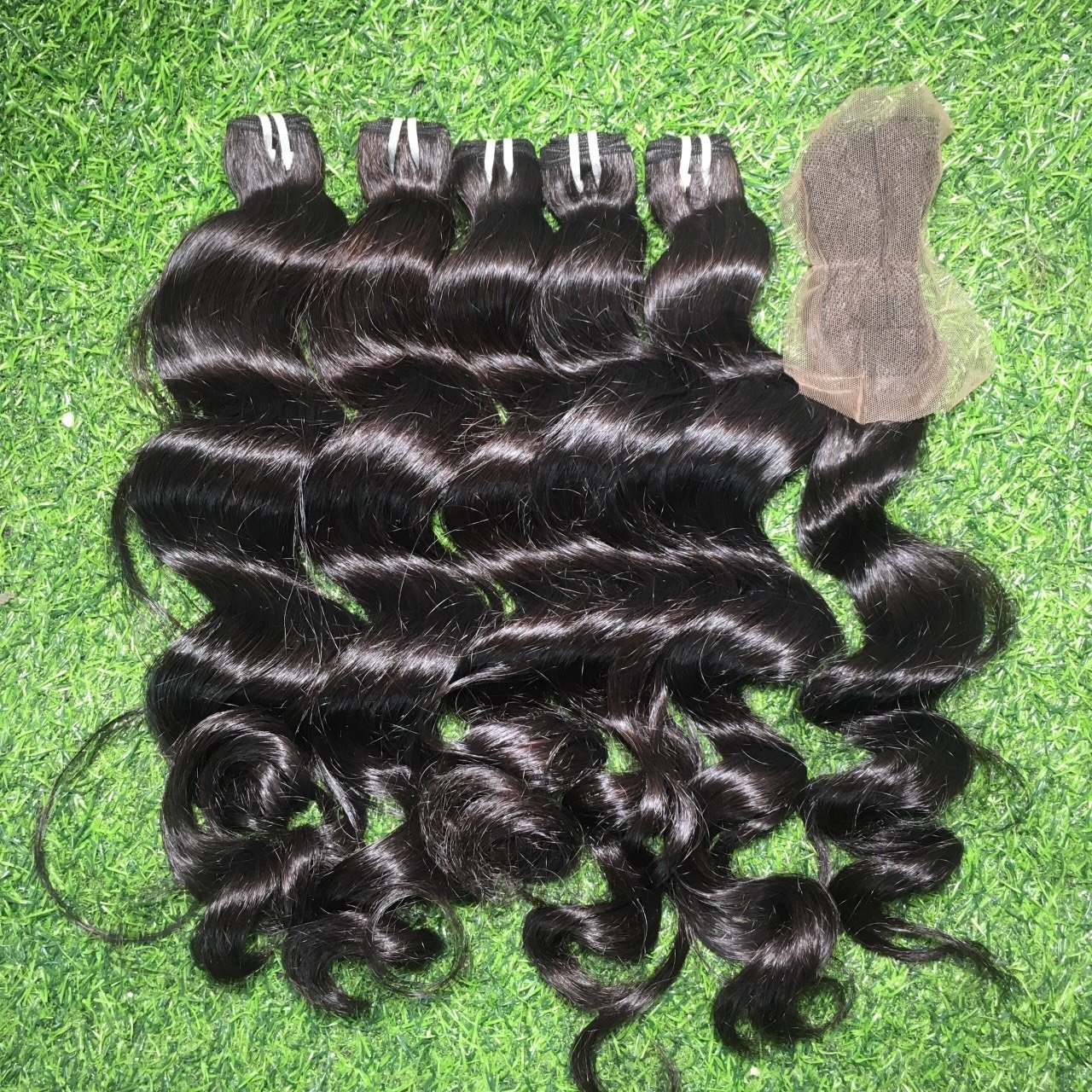 Virgin Human Hair Grade 12A Natural Wavy Best Texture Length From 8-34 Inches Hair Extensions