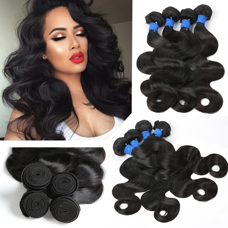 Wholesale Mink Brazilian Hair Bundle ,100%Virgin Remy Brazilian Body Wave Hair Weave Human Hair Extensions