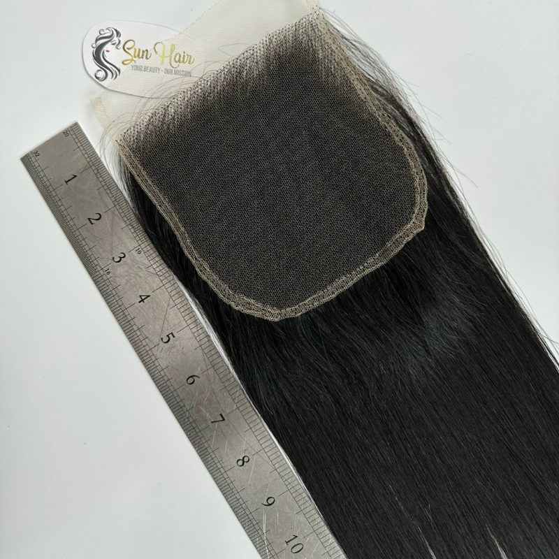 Hot Products In The Americas Region Closure 5x5 HD Lace Natural Straight By Sun Hair 100% Virgin Human Hair Extensions