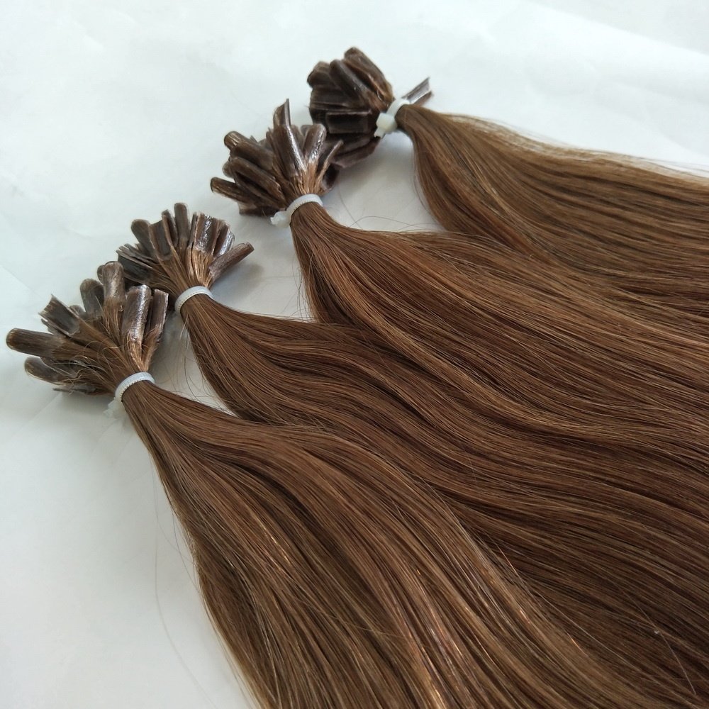 Raw Keratin Extension Hair 100% Remy Natural Hair Extension Human Double Drawn Vietnam U Tip Hair Extensions Wholesale