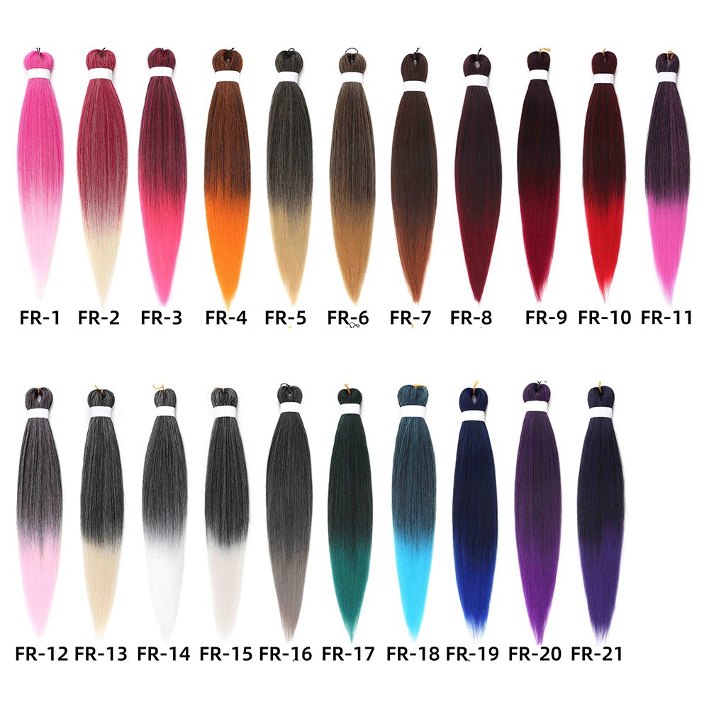 R Wholesale Price26 inch 90g hair braid, EZ braid hair,prestretched braiding hair