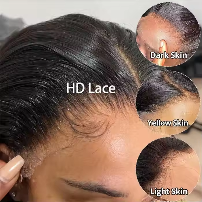 3X4 Ear To Ear Lace Frontal Closure With Baby Hair Pre Plucked Bleached Knots 4X4 2X6 5X5 13X4 13X6 6X6 7X7 360 Lace Closure