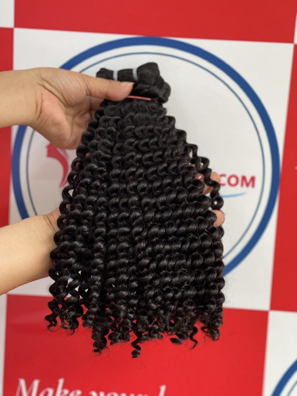 BEST SELLING Steam Curly Hair Human Deep Curly Virgin Hair Human Hair Extension