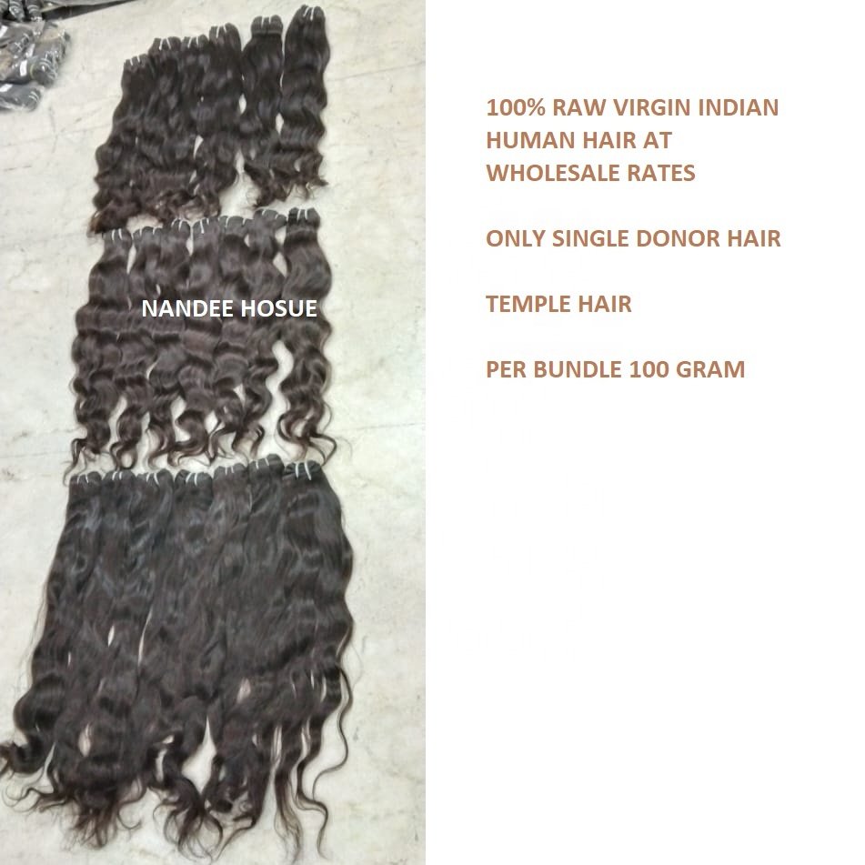 Unprocessed natural indian temple 10a silky straight cuticle aligned raw hair 100% human hair virgin indian drop shipping