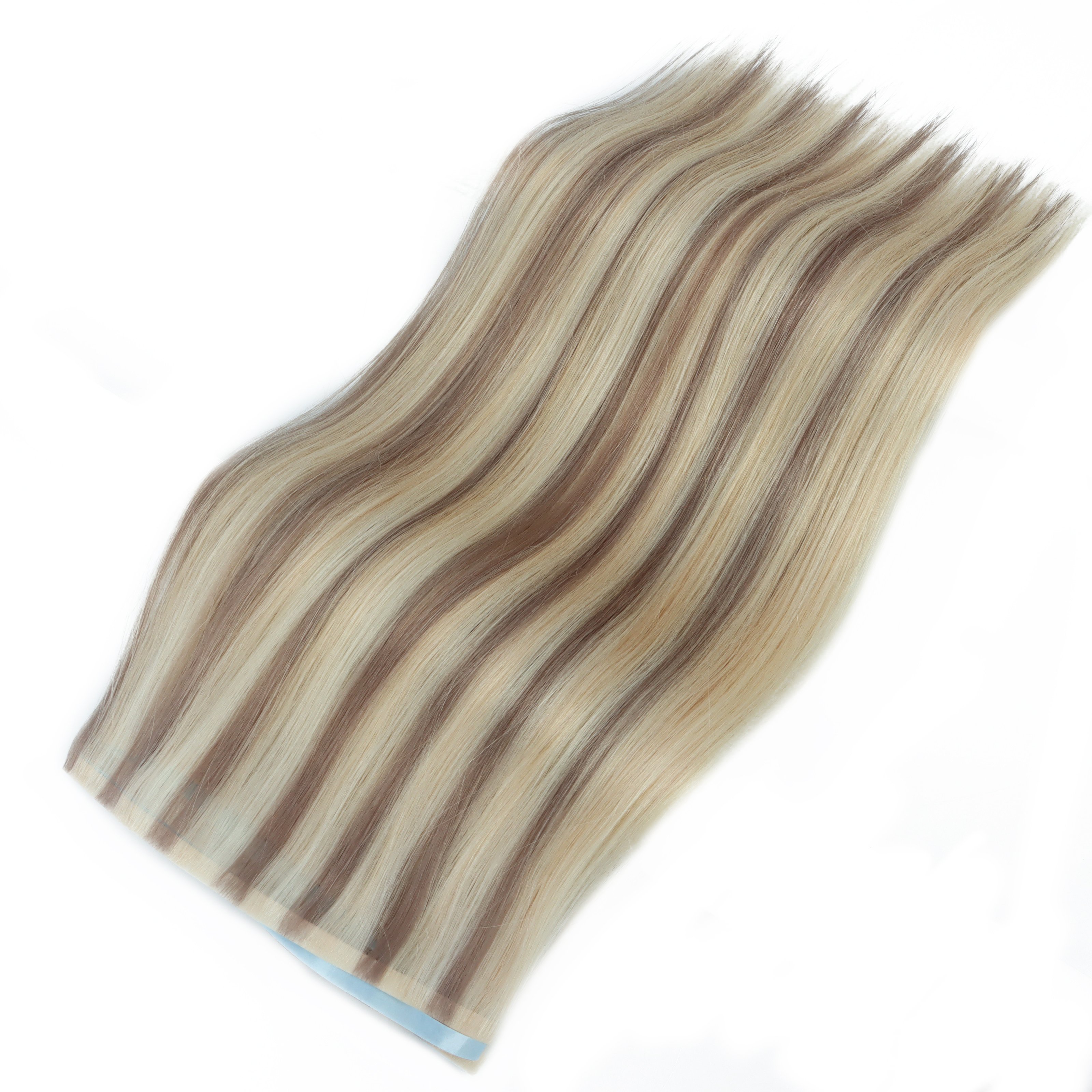 Raw Chinese Hair Double Drawn Virgin Injection Tape Human Hair Seamless Invisible Tape In Extensions