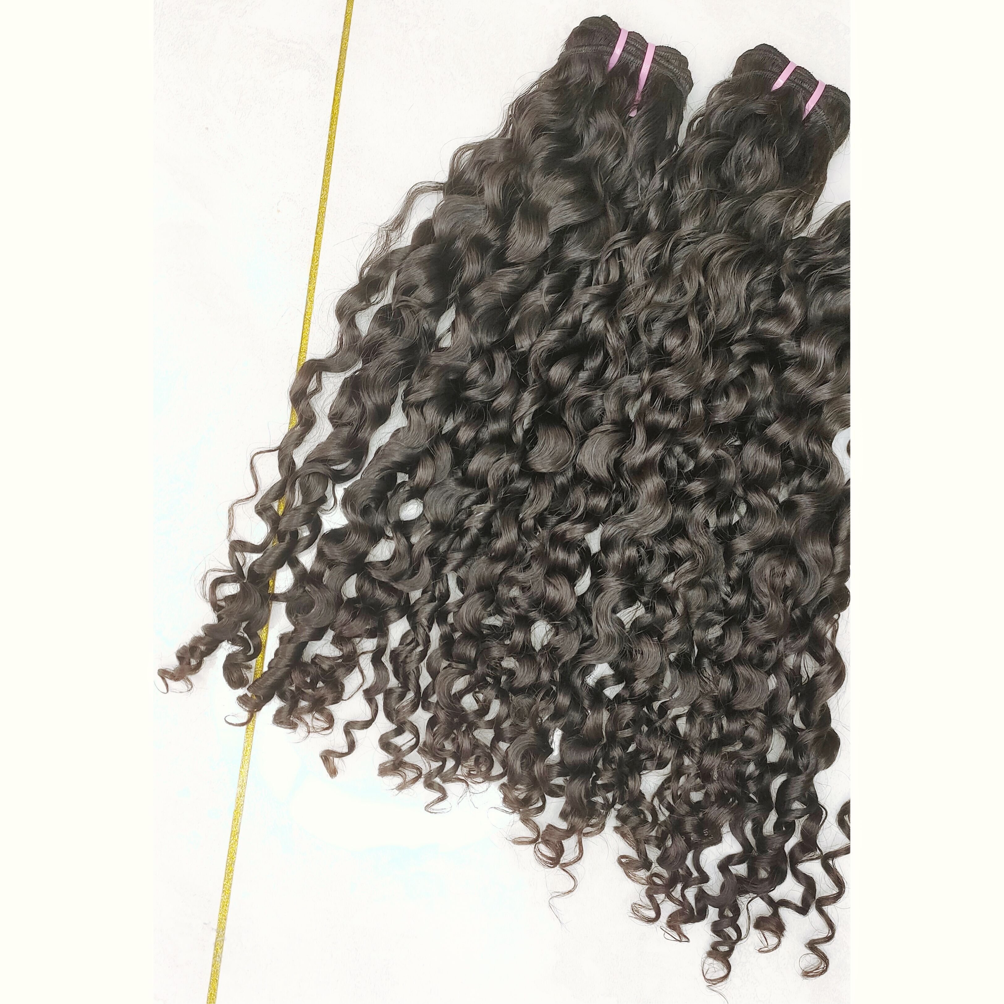 New Arrival Raw Burmese Curly Human Hair Weave Bundles 10"-30" Grade 12A Burmese Deep Curly Human Hair Extensions Can Be Dyed