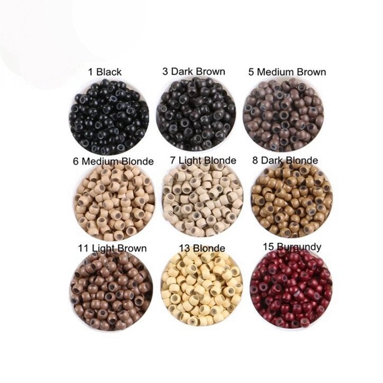 Last One Year 0.5g/0.8g/1.0g 100% Virgin Remy Russian Double Drawn Nano Bead Human Hair Extensions