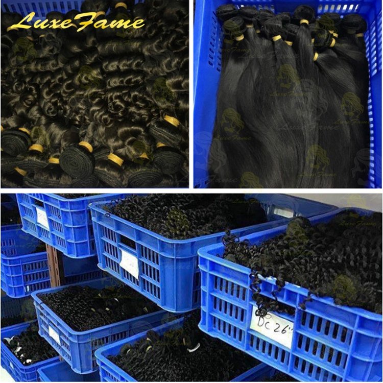 Loose Deep Wave Bundles Brazilian Hair Weave Bundles Natural Color 1/3/4 Bundles Remy Human Hair Extension