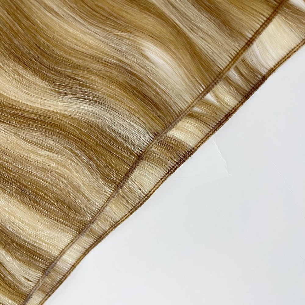 New Arrival Invisible Genius Weft Hair Extension 12A Grade Remy Human Hair All Colors Full End