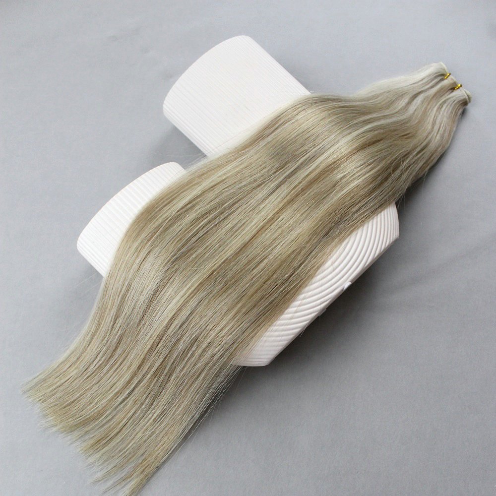 New Arrival Invisible Genius Weft Hair Extension 12A Grade Remy Human Hair All Colors Full End