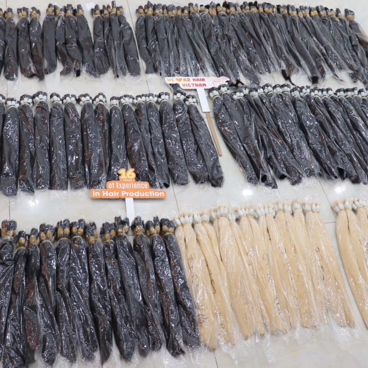 Free Sample Hair Bundle For Wholesale In Bulk Quantity Order Bone Straight Vietnam Human Hair Extensions