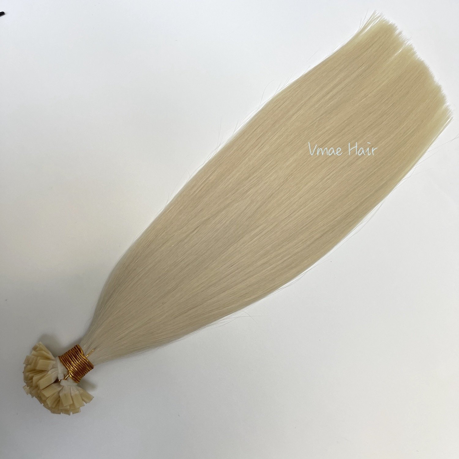 VMAE Cuticle Aligned European Hair Blonde 613 60 Brown I Tips Flat Tip Virgin Kreatin K Tip Hair Extensions Human Hair