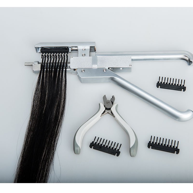 Hot Selling 2nd Generation 6D human hair 5 links 6d hair extensions dropship