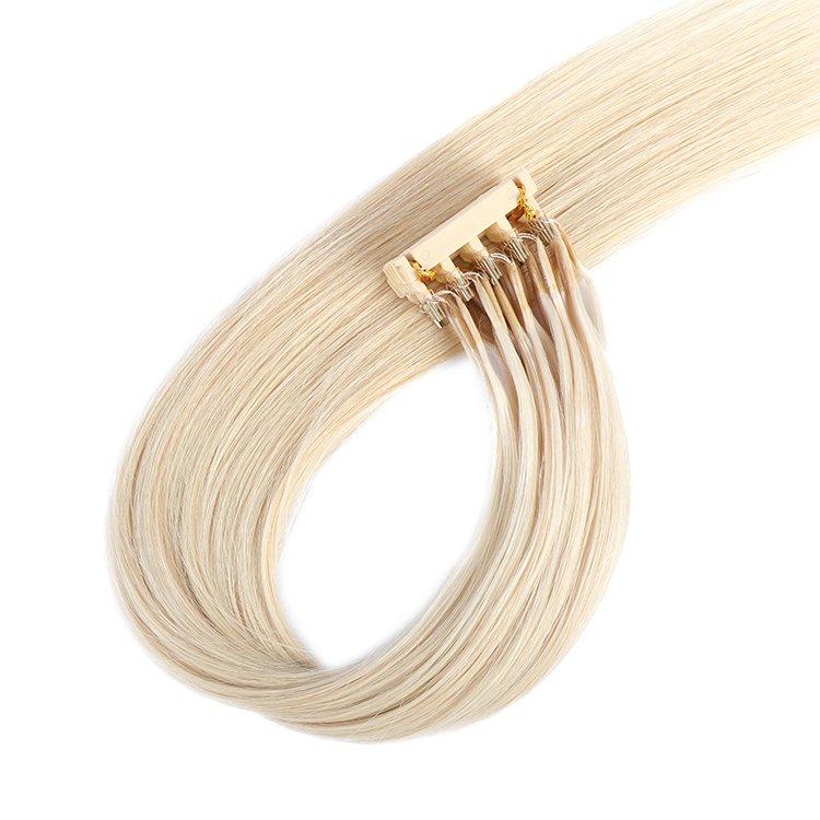 Hot Selling 2nd Generation 6D human hair 5 links 6d hair extensions dropship