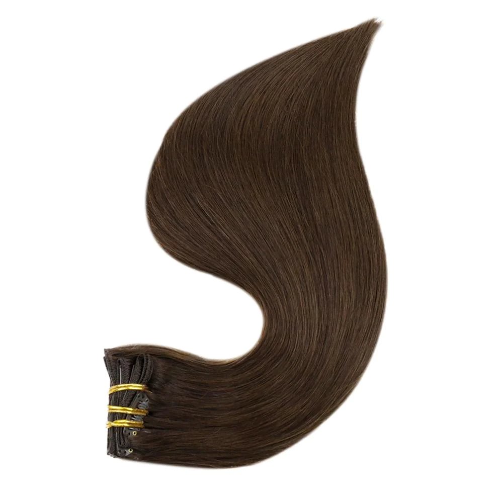 Best Selling Top Quality 100% Human Hair Remy Hair Natural Clip In Hair Extensions
