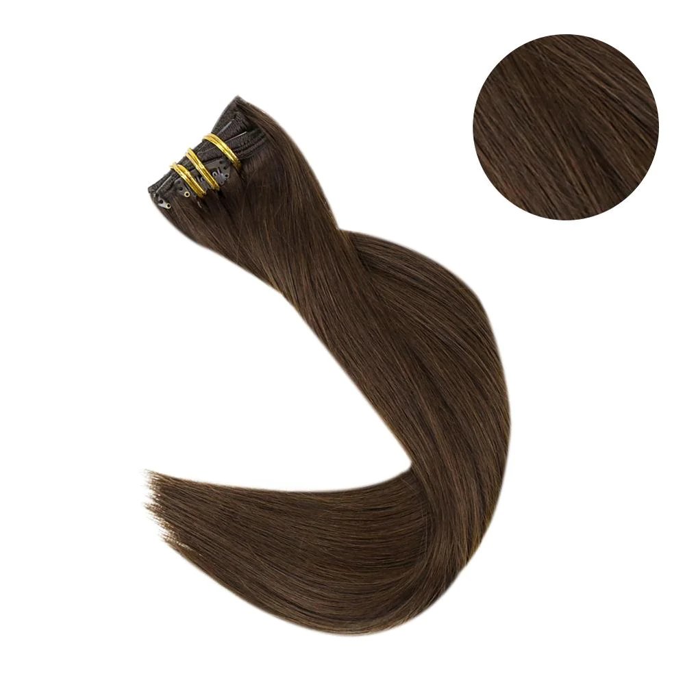Best Selling Top Quality 100% Human Hair Remy Hair Natural Clip In Hair Extensions