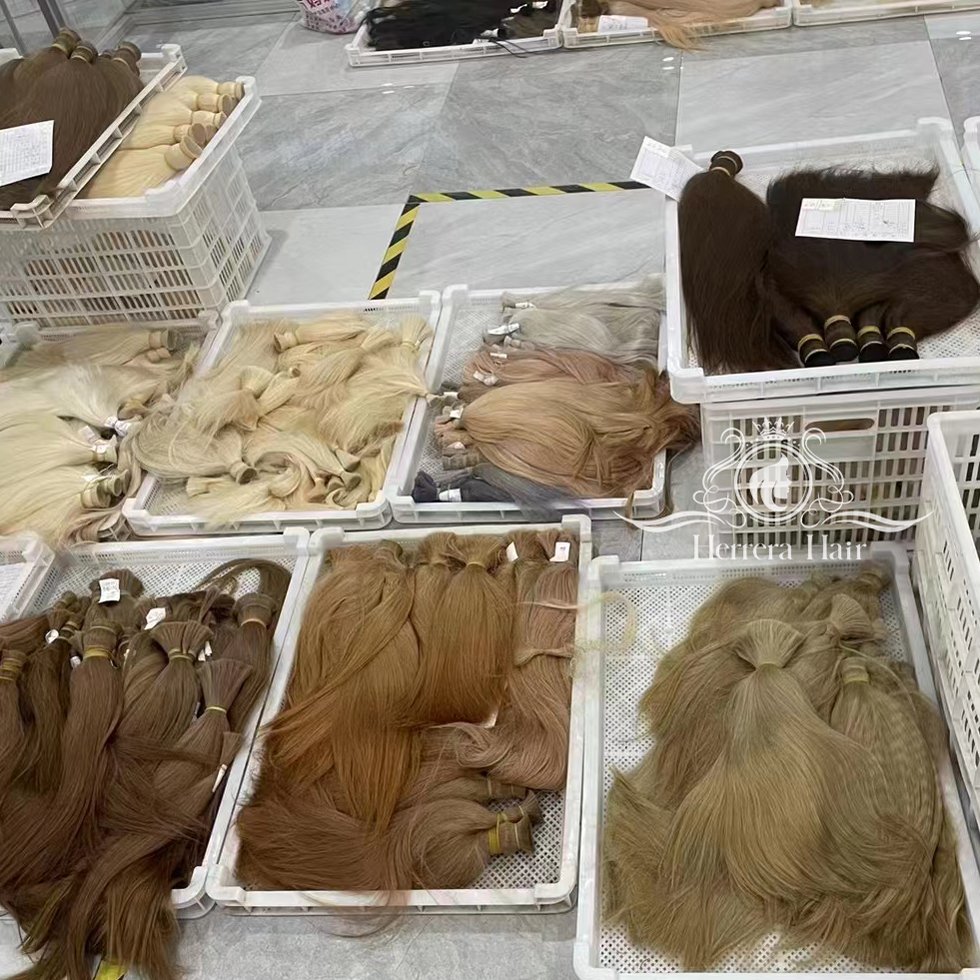 Wholesale 100 Human Hair Extensiones De Cabello 100humano Remmy Adhesive 22 Inches Blonde Russian Raw Remy Tape Hair Extension