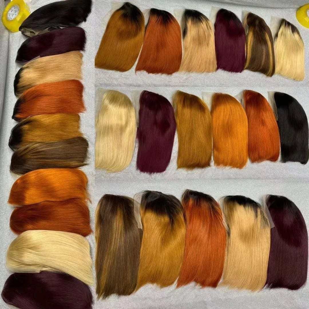 Wholesale Vietnamese Raw Hair Wigs Bob Lace Front Human Hair Wig 13*4 Lace Frontal Short Lace Frontal Bob Wig