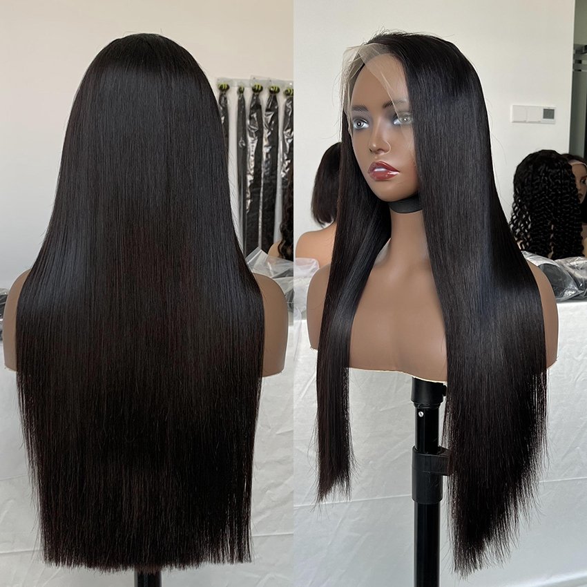 HD Lace Frontal Lace Front Wigs 100 Unprocessed Virgin Brazilian 13x4 4x4 HD Lace Closure Wig Human Hair