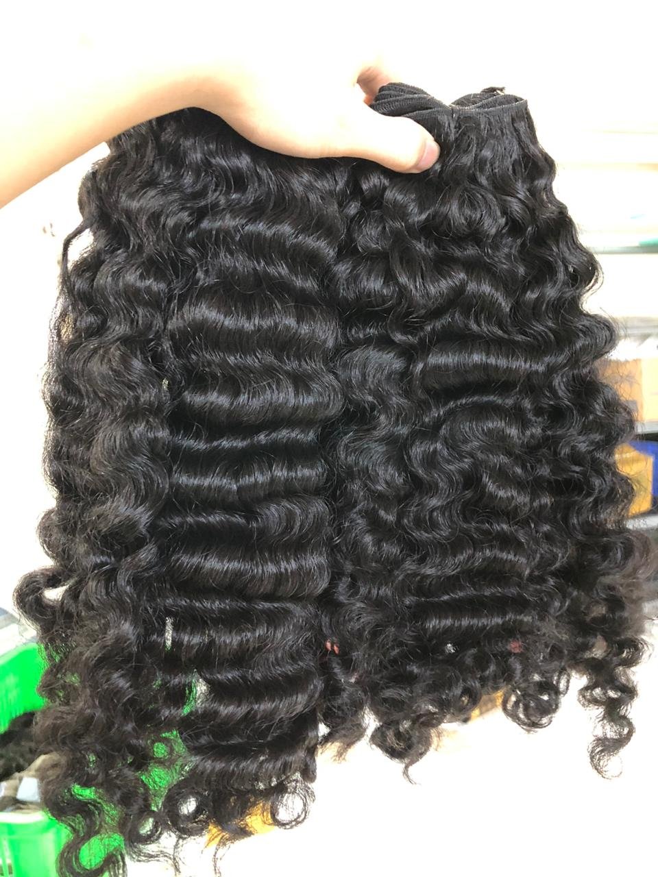 Hair bundles with closure is the perfect combination that gives you full hair coverage. Many textures of 100% human hair bundles