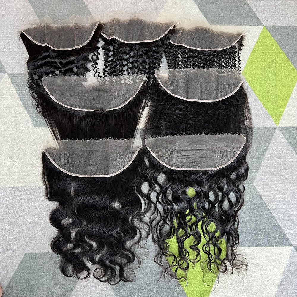 Lace Frontal 100% Human Hair Remy Pre Plucked Cabelos Humano Original Natural 13x4 HD Lace Frontal