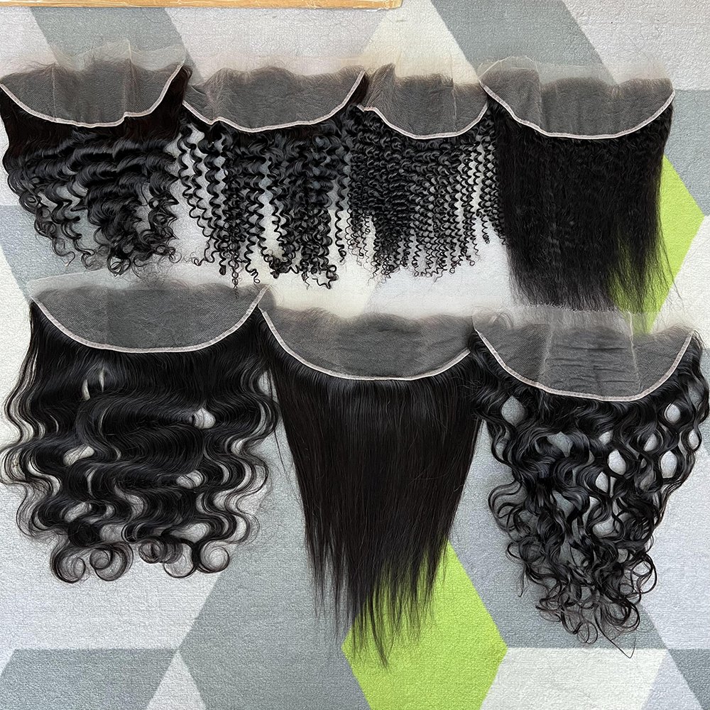 Lace Frontal 100% Human Hair Remy Pre Plucked Cabelos Humano Original Natural 13x4 HD Lace Frontal