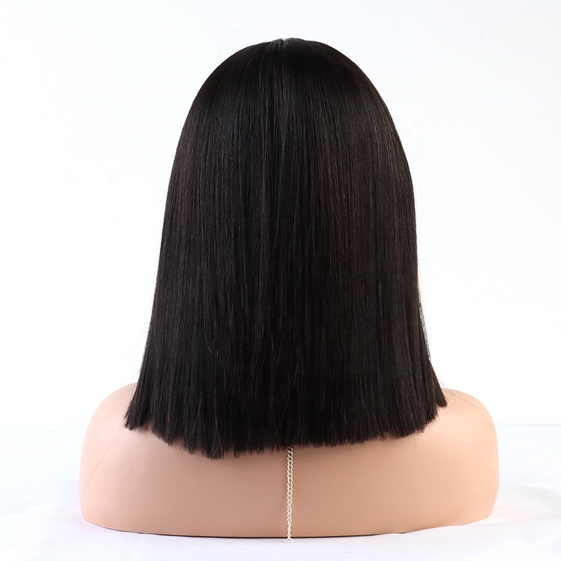 Straight Bob Wig Human Hair Frontal Human Hair Wigs Afro Wigs For Black Women Human Hair