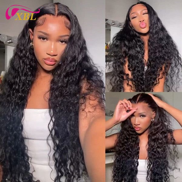 raw indian temple hair deep wave 38 40 inch glueless full lace human hair wig cuticle aligned virgin hair vendor