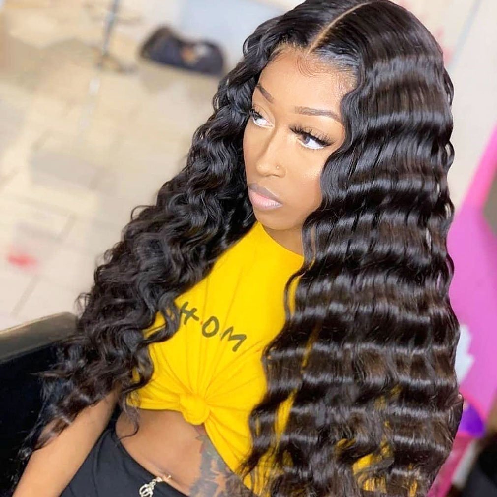 Human Hair Wigs Front Wigs Brazilian Hair Natural Color Lace Frontal Wig Long Raw Vietnam Human Virgin Cuticle Aligned Hair Lace